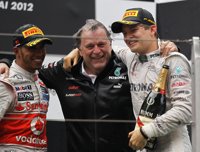 Fórmula 1/GP China.- Rosberg: "Es agradable ver que estamos progresando, no esperabamos ser tan rápidos hoy"