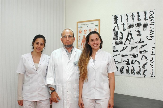 Fisioterapeutas Argentinas Con Un Homólogo Del Hospital Reina Sofía