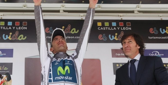 Javier Moreno (Movistar) Tras Ganar Vuelta A Castilla Y León 