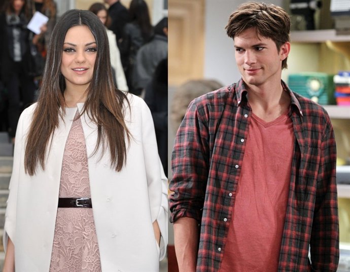 Montaje Mila Kunis Y Ashton Kutcher