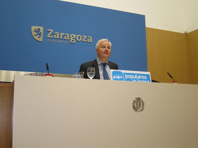 El Portavoz Del PP En El Ayuntamiento De Zaragoza, Eloy Suárez