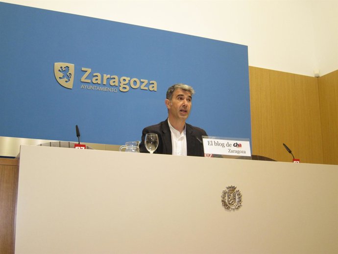 El Portavoz Municipal De CHA En El Ayuntamiento De Zaragoza, Juan Martín