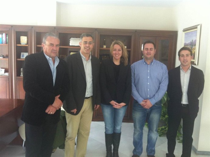 Reunión De Los Alcaldes De Fines, Olula Y Macael Con Diputación