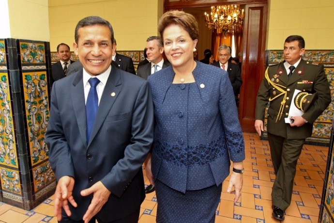 Ollanta Humala Y Dilma Rousseff