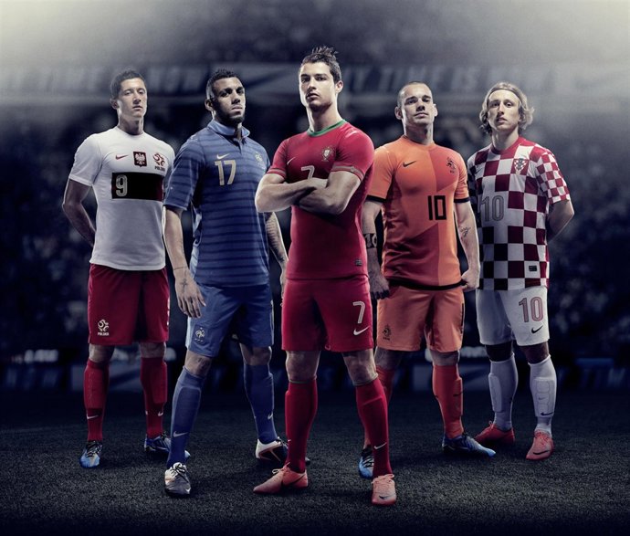 Equipaciones Eurocopa Nike