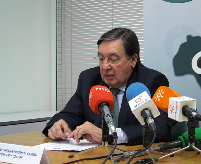 Presidente De Ceacop, Enrique Figueroa.