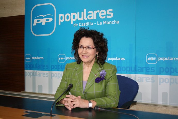 La Portavoz Del PP En Rueda De Prensa