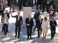 El Príncipe agradece las muestras de "afecto y cariño" de los valencianos "como siempre"