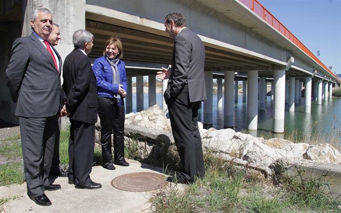 La Consellera De Infraestructuras, Isabel Bonig, 