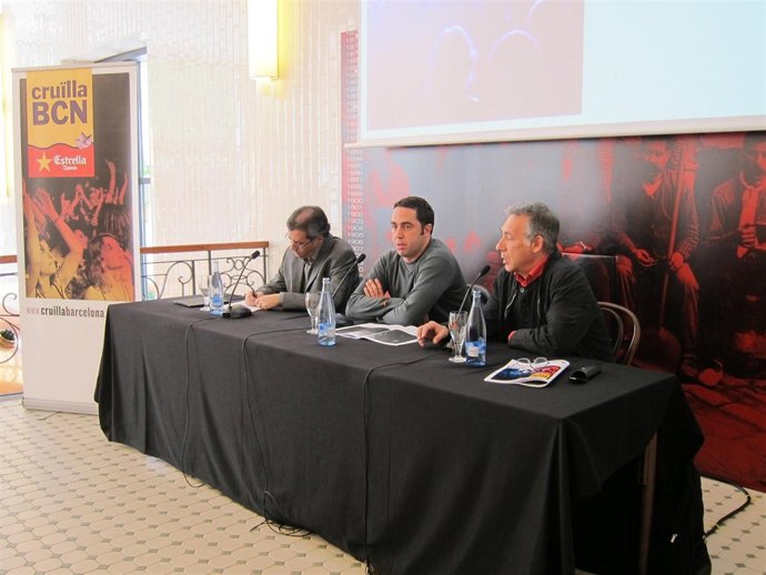 Presentación Del Festival Crüilla, Con El Director Jordi Herreruela