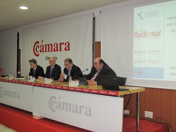 Los Presidentes De Las Cámaras De Comercio De Almería, Jaén, Ceuta Y Málaga