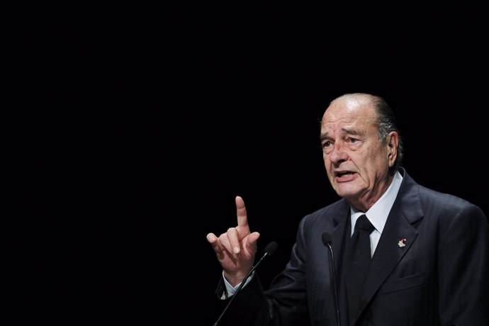 Jcques Chirac, ex presidente de Francia
