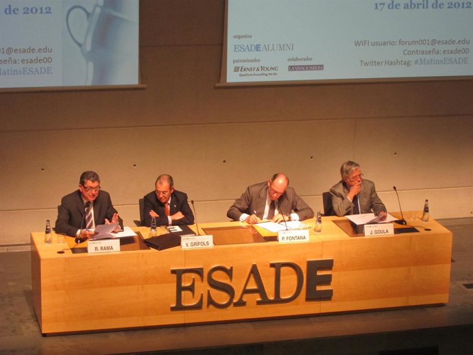 El Presidente De Grifols, Victor Grifols,En Matins Esade