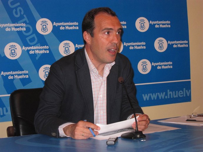 El Viceportavoz Del PSOE En El Ayuntamiento De Huelva, Miguel Ángel Mejías. 