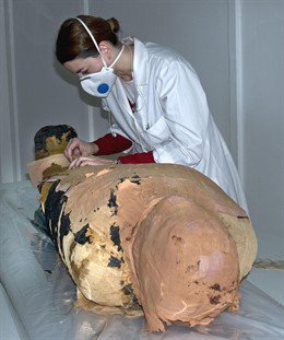 Momia Del Sacerdote De Imhotep el Grande 