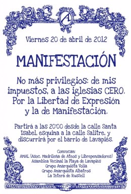 Cartel De La Marcha