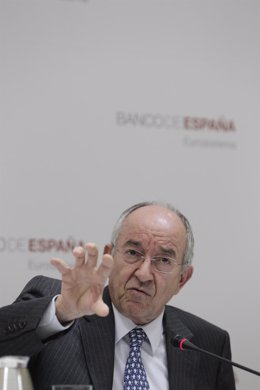 El Gobernador Del Banco De España, Miguel Ángel Fernández Ordóñez