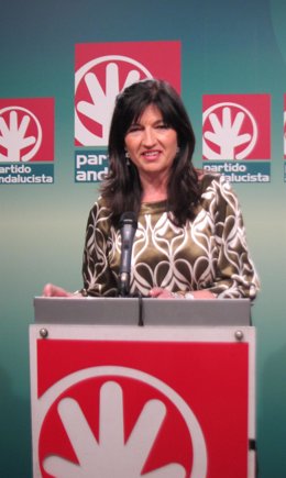 La secretaria general del PA, Pilar González, Hoy En Rueda De Prensa