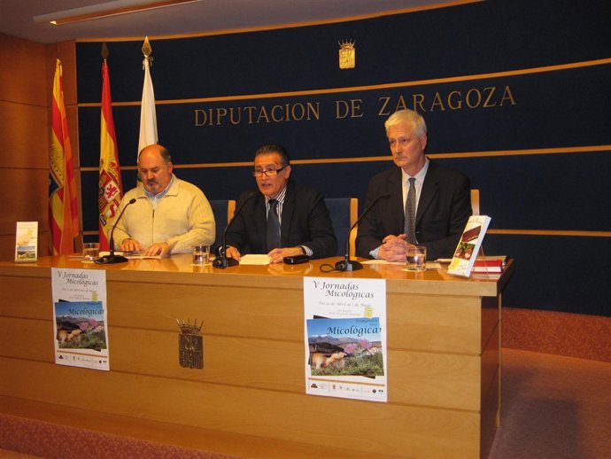 Francisco Lamata, Máximo Ariza Y Javier Cortés En Presentación De Las Jornadas