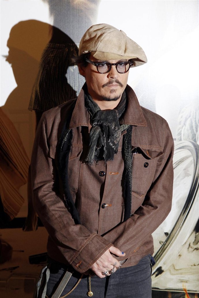 Johnny Depp En Un Photocall