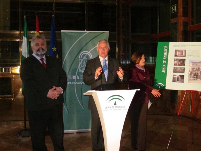 El Consejero De Gobernación Y Justicia En Funciones,  Francisco Menacho.