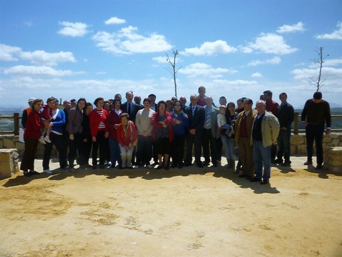Díaz Trillo En El Espacio Verde Creado En El Antiguo Vertedero De Arjona.