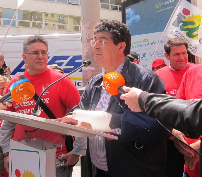 Diego Valderas, Coordinador General De IULV-CA