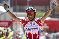 Ciclismo/Flecha Valona.- 'Purito' Rodríguez: "Es la victoria más increíble, la más buscada" 