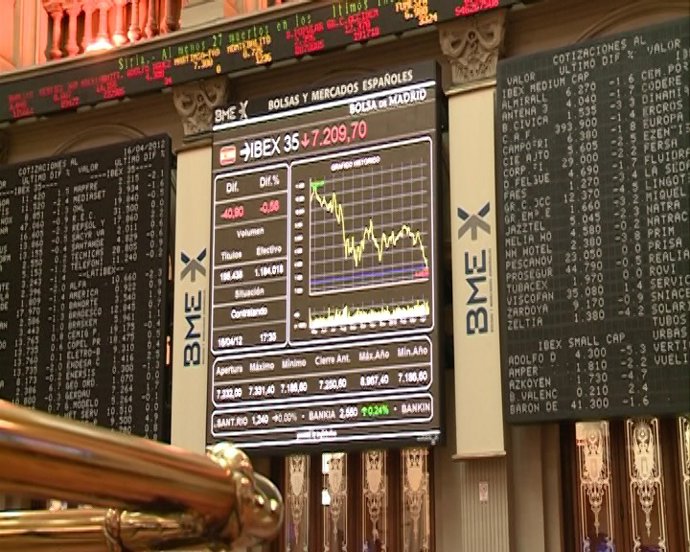 El Ibex pierde un 0,57%