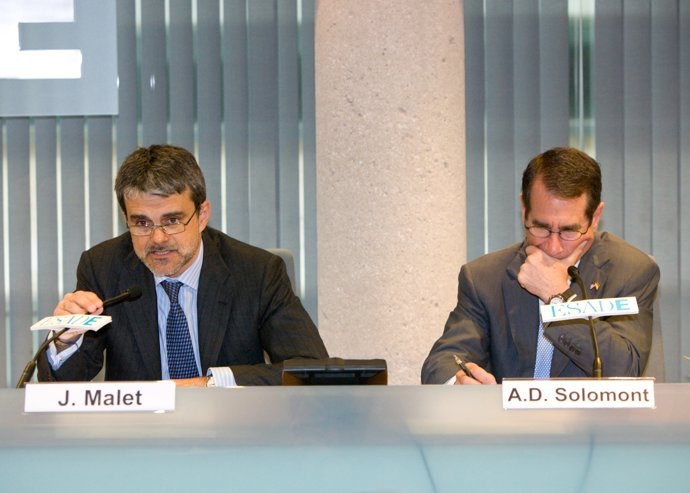 Presidente De Amchamspain Junto Al Embajador De EEUU En España, Alan D. Solomont