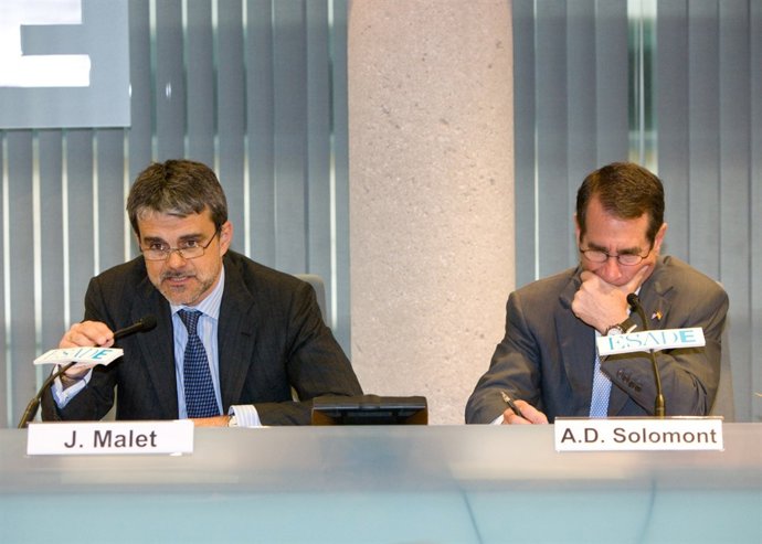 Presidente De Amchamspain Junto Al Embajador De EEUU En España, Alan D. Solomont