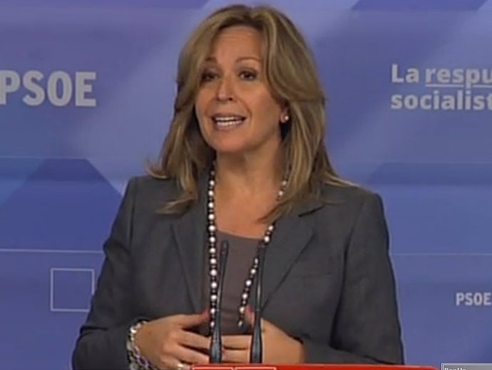 La Dirigente Del PSOE Trinidad Jiménez