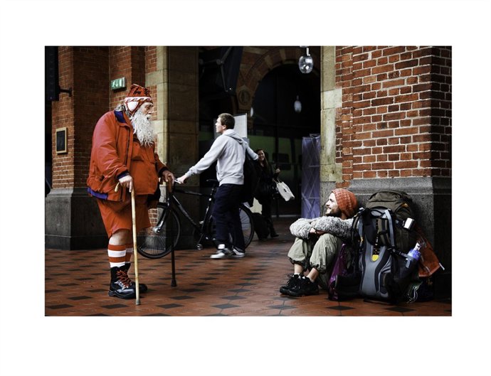 2010, Denmark, Copenhagen, Railway Station