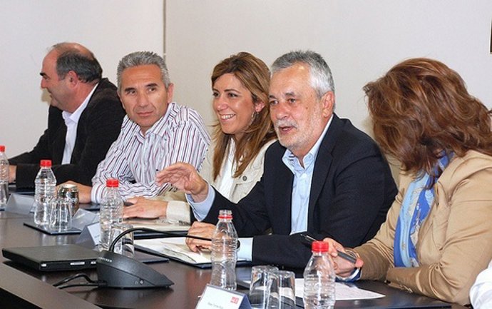 Griñán Preside La Reunión De La Comisión Ejecutiva Regional Del PSOE-A