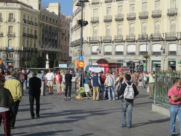 Puerta Del Sol Tras El 15-O