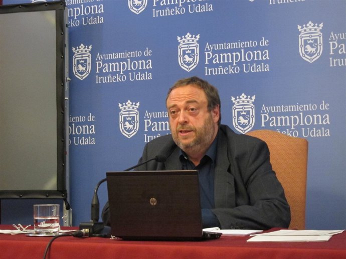 El Portavoz Del PSN En El Ayuntamiento De Pamplona, Jorge Mori.