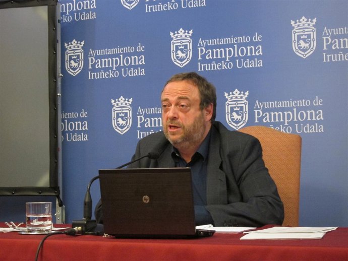 El Portavoz Del PSN En El Ayuntamiento De Pamplona, Jorge Mori.