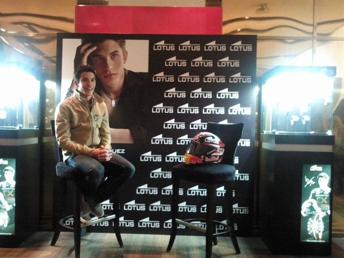 El Piloto De Moto2 Marc Márquez (Team CX-Repsol)