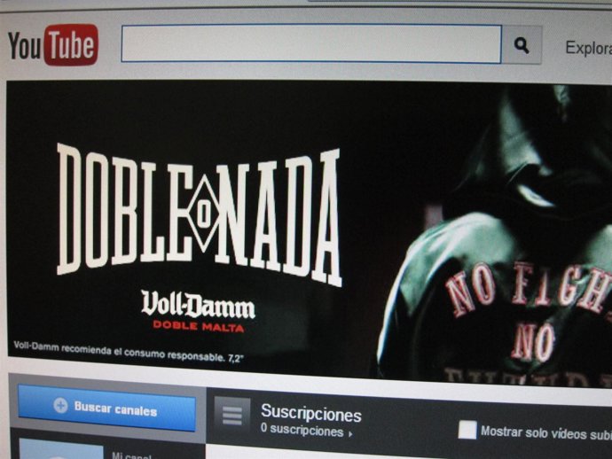 Pantalla Con Un Video De Youtube