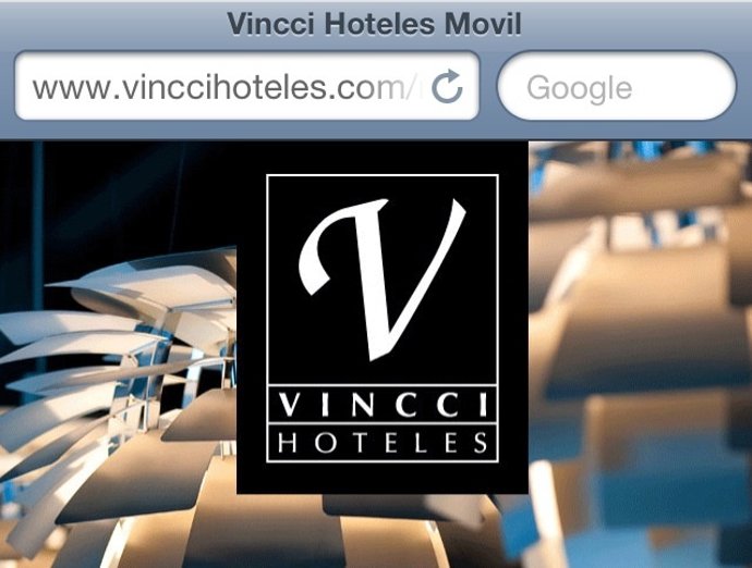 'Website' Vincci Hoteles
