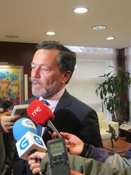 El Conselleiro De Infraestruturas, Agustín Hernández