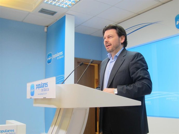 El Portavoz Del Ppdeg, Antonio Rodríguez Miranda, En Rueda De Prensa