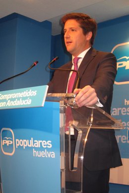 El  Portavoz Del PP En La Diputación De Huelva, Guillermo García Longoria.