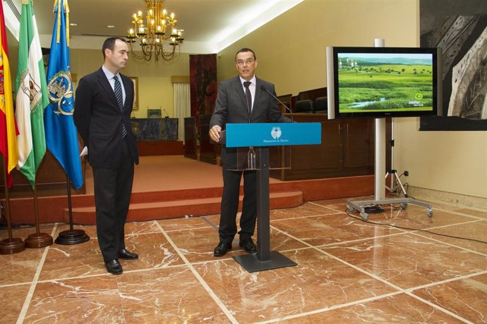 El Presidente De La Diputación De Huelva, Ignacio Caraballo.