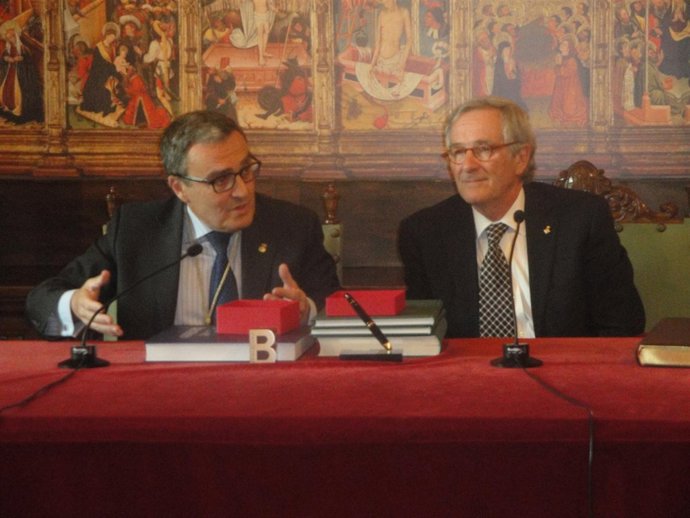 Los Alcaldes De Lleida, Àngel Ros, Y Barcelona, Xavier Trias, Respectivamente
