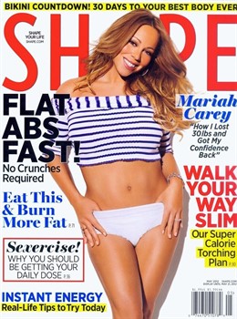 Imagen Revista Shape Con Mariah Carey En Portada