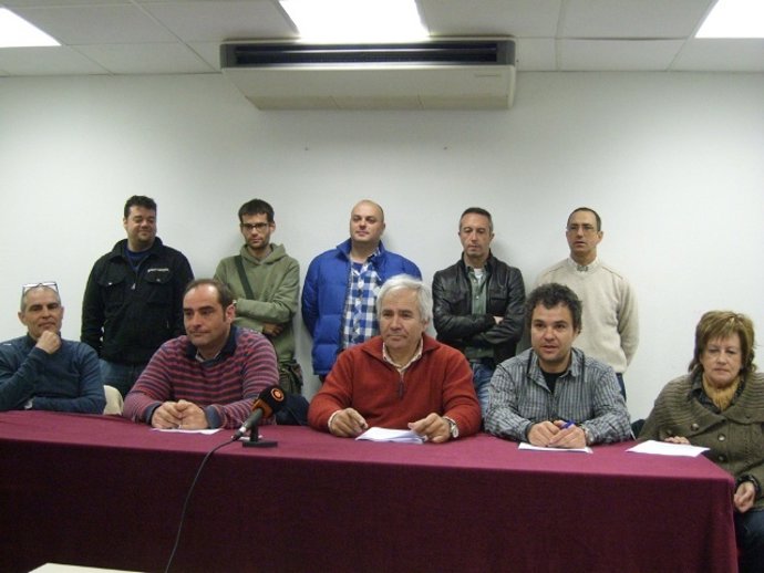 Representantes Del Comité De Empresa De Tubos Reunidos.