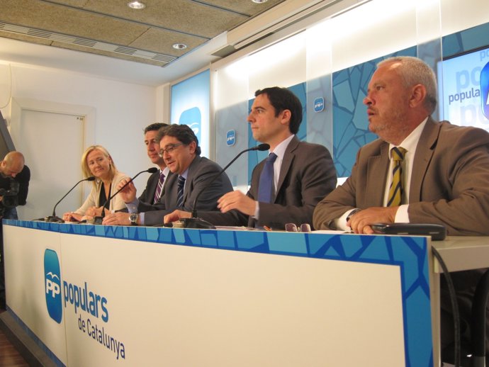 Á.Esteller, X.García Albiol, E.Millo, M.Reyes Y S.Rodríguez, PP