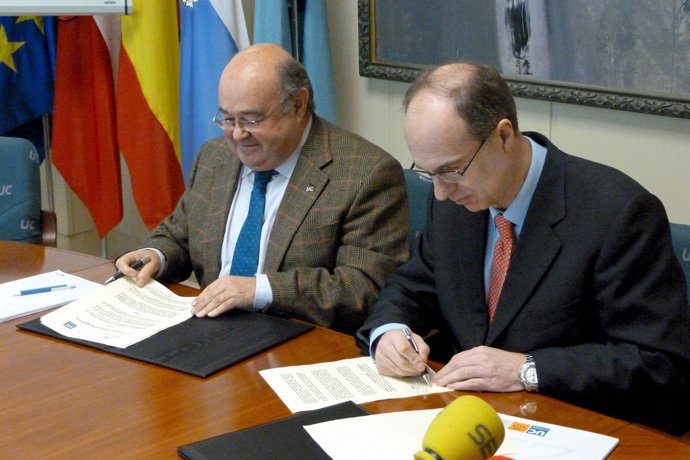 Rector De La UC Y Presidente Del Parlamento De Cantabria 