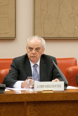 Manuel Núñez, presidente del Tribunal de Cuentas compareciendo en el Congreso